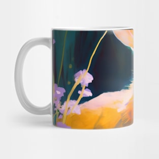 Rabbit Animal Portrait Painting Wildlife Outdoors Adventure Mug